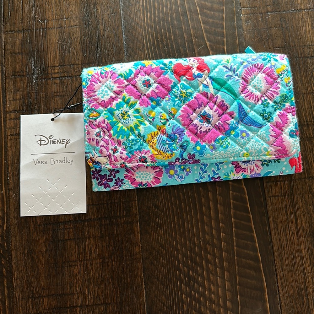 Disney Vera Bradley Little Mermaid Wallet.